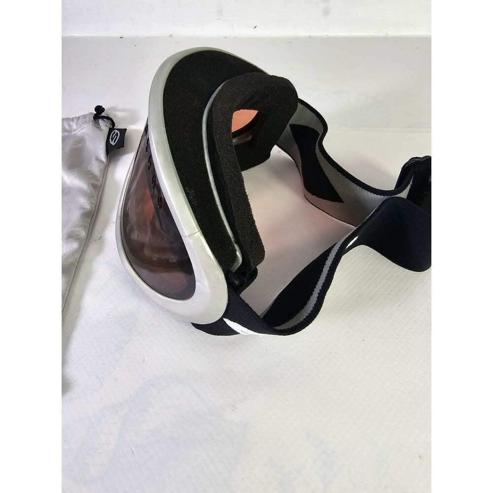 Smith Snowboard Ski Goggles Black With Orange Lens (Read)